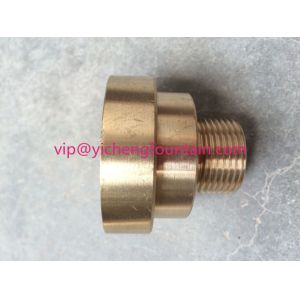 Adjustable Dry Straight Spray Water Fountain Nozzles Brass Material DN25