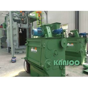 3GN Crawler Type Shot Blasting Machine For Screws , Steel Bolts