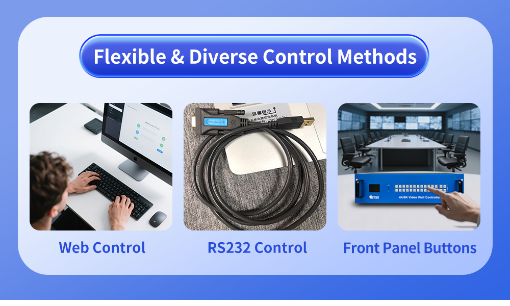 Single Gross Weight 12 Kilograms 4K LED Video Wall Integrated with HDMI20 and