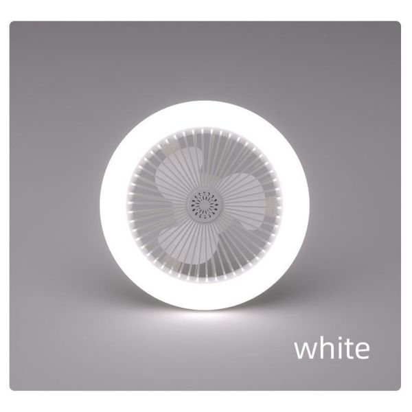 LED Aromatherapy Fan Light Bedroom Dining Room Ceiling Fan Light Lighting + Fan 2-In-1 Invisible Fan Pendant Light