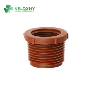China Flexible Pn16 Pph Pipe Fittings Threaded Coupling Adaptor for Hot and Cold Water Pipes on sale