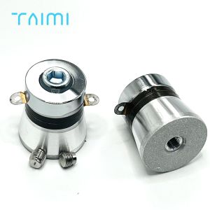 Silver Ultrasonic Transducer 28KHZ 60W For Dish Washing Machine