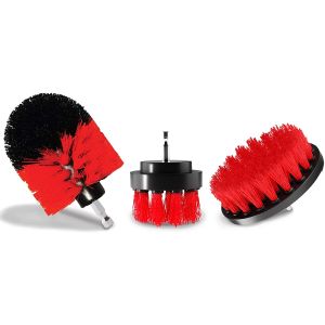 3pcs Drill Brush Set Attachment Kit Pack Power Scrubber Cleaning Set