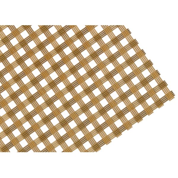 Buy Architectural Partition Wall Woven Wire Meat Mesh Stainless Steel Flat Diameter at wholesale prices