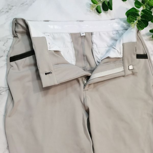 XS-XL Spandex / polyester Beige Active Stretch Men Horse Riding Leggings