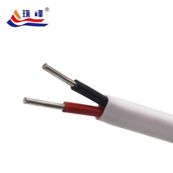 Flame Retardant Construction Aluminum Conductor PVC Flat Cable for Building Home