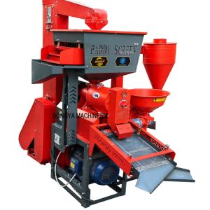 11KW Steel Combined Commercial Rice Milling Machine For Industrial