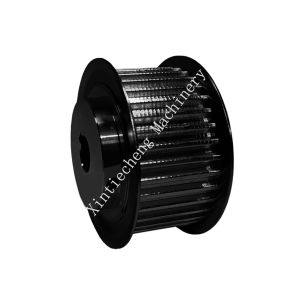 Black Synchronous Aluminum Timing Pulley Anodic Oxidation ISO9001
