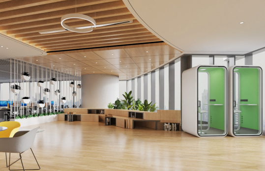 High Efficiency Modular Office Pods Customized Soundproof Office Pods