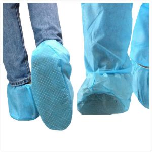 Unisex Non Woven Disposable Shoe Covers , Disposable Polypropylene Shoe Covers