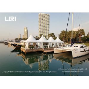 3x3m To 10x10m Pagoda Tents With French Windows Sidewalls