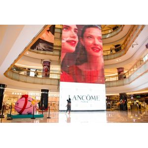 SDK Indoor Transparent See Through Led Screen Curtain P3.91-P7.81