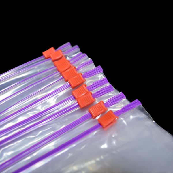 slider zipper bag with white printing for food storage, Shopping / Food / Snacks / Vegetables / Coffee / Gifts / Clothes