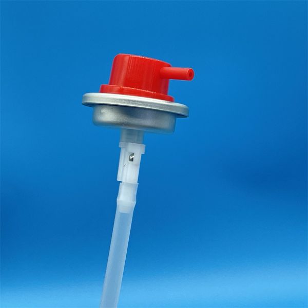 Durable 360 Degree Aerosol Valve With Actuator for outdoor use with weather