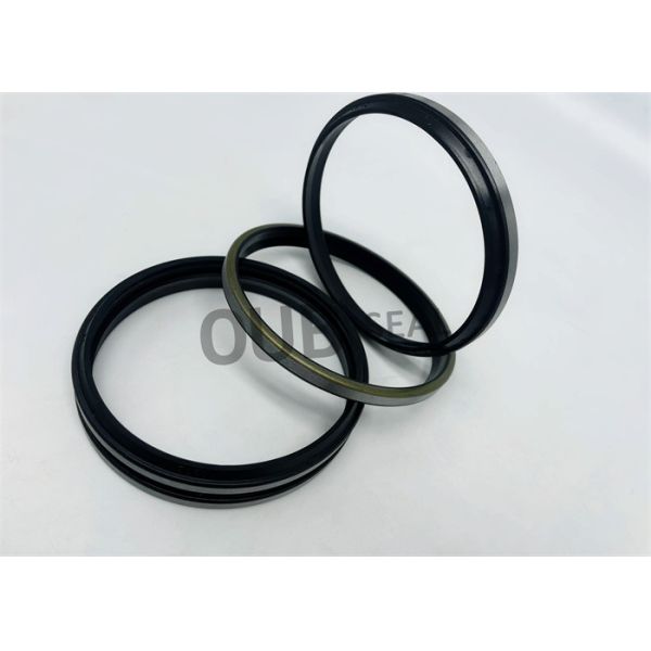 095-1590 095-1582 Dust Wiper Seals Black Color Iron NBR Excavator Hydraulic Dust