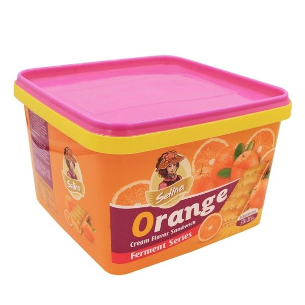 Buy 2.5L In Mold Labeling for Plastic Biscuit Containers / PP Biscuit Tub at wholesale prices