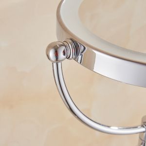 bathroom accessories Led Telescopic Mirror Double Side Mirror wall mounted