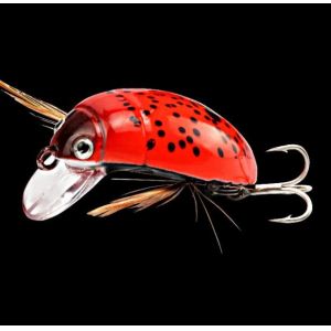 Floating Small Minnow Bait Crank Beetle 8 Colors 3.8cm / 4.1g