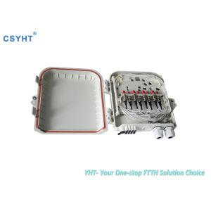 2x8 PLC IP65 Ftth Fiber Optic Termination Box With Lock