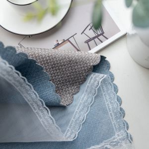 Blackout Coffee Textured Shower Cotton Curtain Fabric