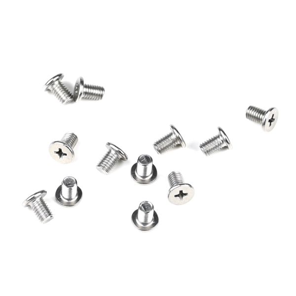 100% QC Tested Stainless Steel Flat Phillips M5 X 8mm Machine Screws for Commodity Shelf