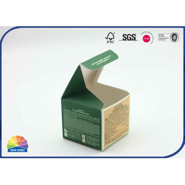 Buy Loose Powder Packing Folding Carton Box With Dull Polish Paper OEM ODM Available at wholesale prices