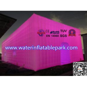 Commercial Inflatable Lighting Tent , Photo Studio Box Light Cube Tent