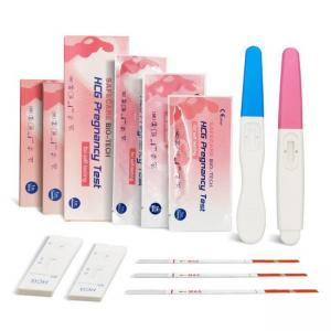 China Rapid Hcg Pregnancy Urine Test Kit , Urine Pregnancy Test Strip 40 Tests/Kit on sale