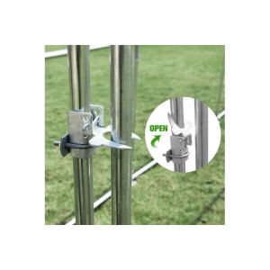 Hot Galvanized 162Lbs 3X3m Dog Kennel Chicken Coop