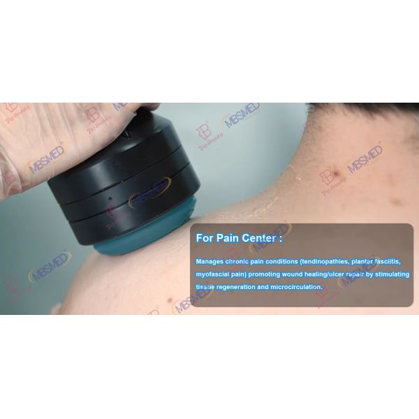 500W Focused Shockwave Therapy Machine for Pain Relief & ED Treatment