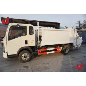 6CBM light duty Rubbish Collecting Vehicle Compactor Garbage Truck