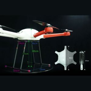 Foldable Rotary Wing Drones For Industrial Use 30KG 6 Rotor Camera Inspection