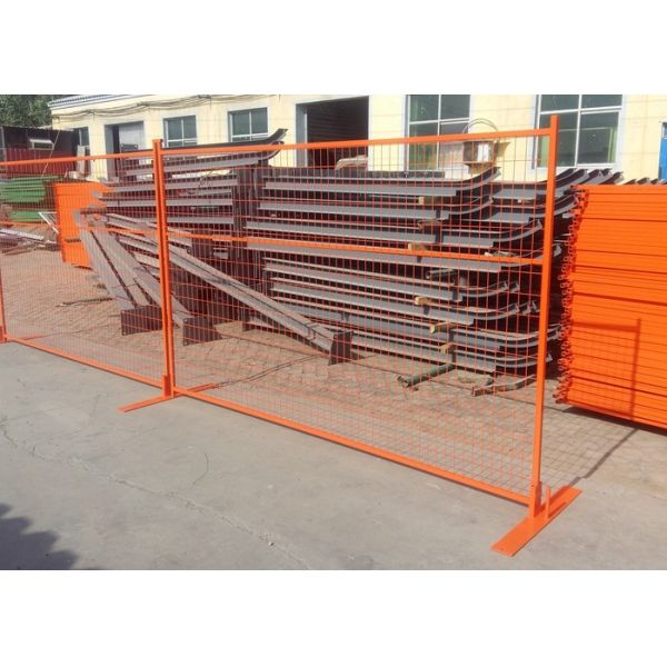 Buy Welded Canadian Temporary Fence Panels , Metal Construction Fence Panels at wholesale prices