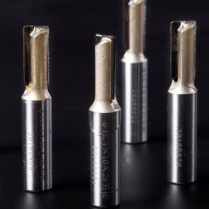 1/2X40 Straight PCD Router Bits With Bottom Clenning Pcd Cutter