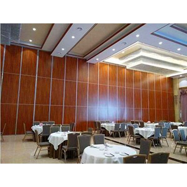 Divide Space Movable Door Track Roller Hotel Sliding Partition Walls Soundproof Panels