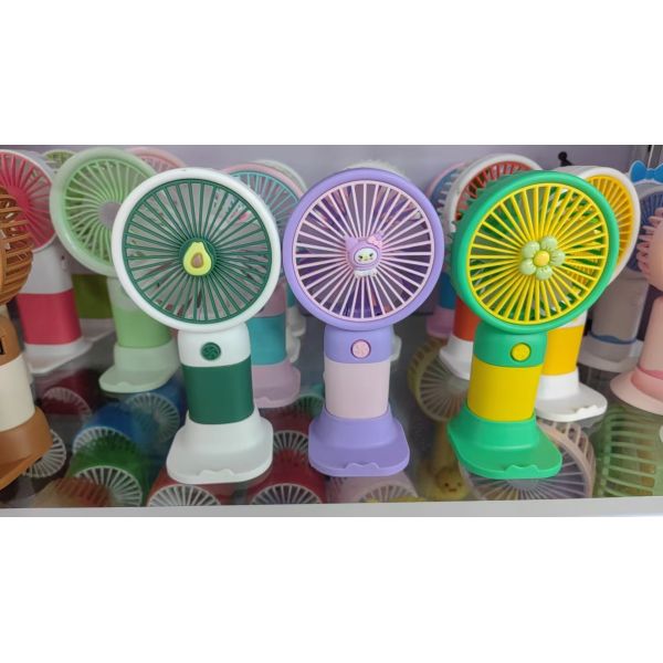 Buy USB Charging, 400 Mah Battery, 5 Colors to Choose From, Can Be Placed on the Desk and Can Be Held Portable Handheld Small Fan at wholesale prices