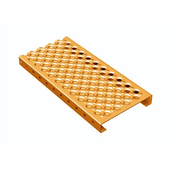 2mm Perforated O Grip Strut Grating Traction Tread Flooring