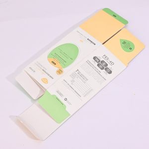 Custom Folding Cosmetic Paper Box Packaging Slide Open Box