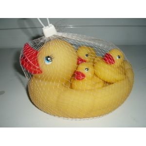 Personalized Floating Rubber Duck Bathroom Set Bath Toys For 3 Year Old