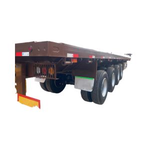 CIMC Truck 4-axle Flatbed Semi-trailer Offers High-quality Semi-trailer