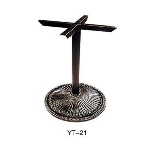 Modern furniture metal iron table base in carteen  (YT-17)