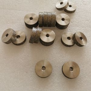 Diameter 38mm Customizable Electroplated Diamond Wheels For Hard Material