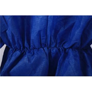 S&J Factory Price White Type 5 Type 6 Disposable Hooded Microporous Coveralls