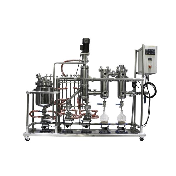 Wipe Film Distillation Euiqpment Essential Oil Steam Distillation Apparatus High