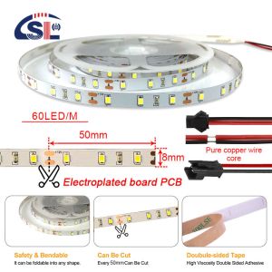 8mm10mm 60leds 3000K4000K6500K Warm White Natural White Electroplate SMD2835 LED