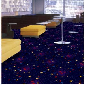 2019 newest gold fireworks pattern Commercial microfiber carpet