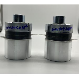 China 50w Aluminum Piezoelectric Ultrasonic Transducer 80k on sale