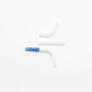 Flex Angle Boot Fiber Optic Patch Cord Duplex / Simplex Flexible In Any