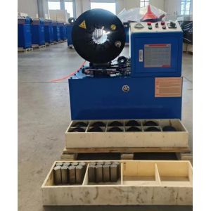 1/4 To 3'' 200pcs/H Hydraulic Hose Crimping Machine For 6-76mm Crimping Range