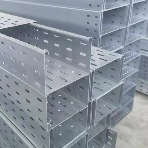 Lightweight Perforated Metal Cable Tray Galvanized Steel Cable Tray Customized